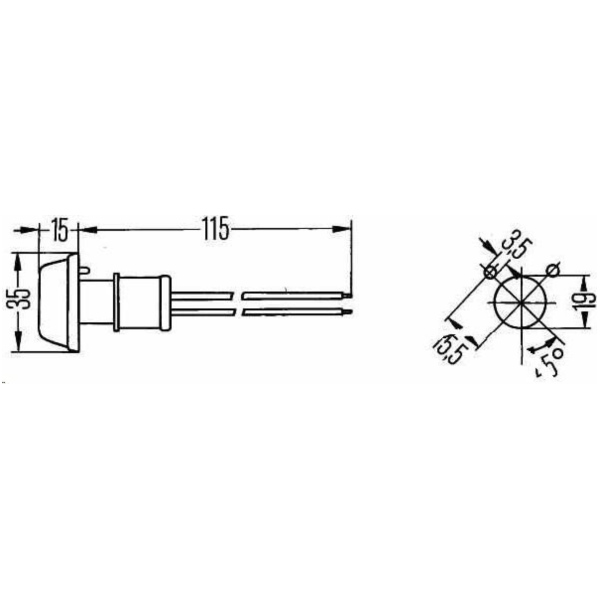 Blinker Zusatzblinkleuchte Set