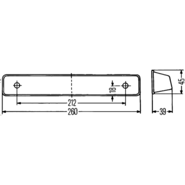 Kennzeichenleuchte 2KA001610001