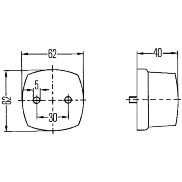 Bremslicht Blinker Heckleuchte 2SA003057021