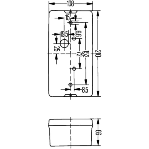 Bremslicht Blinker Heckleuchte rechts 2SD006040141