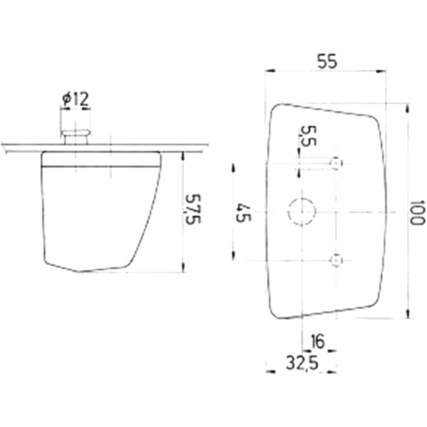 Kennzeichenleuchte Anhänger