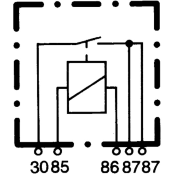 Schließerrelais 12V 40A 4RA933791151