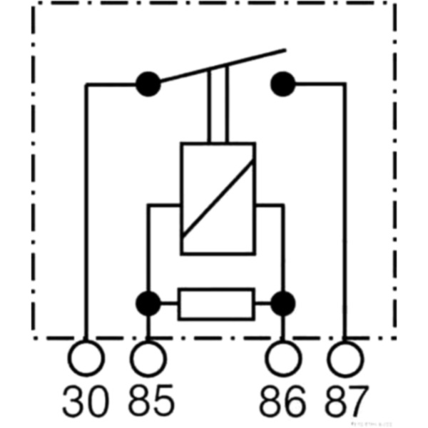 Arbeitsstromrelais ID 75613187