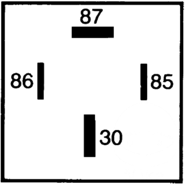 Schließerrelais 24V 60A