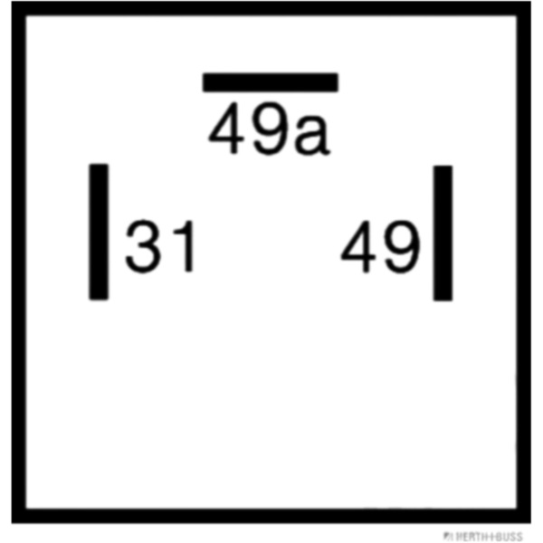 Blinkgeber 3 polig 12V