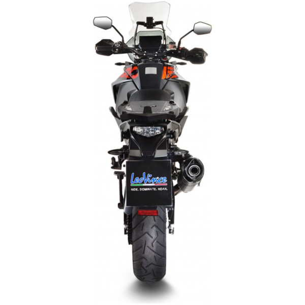 Auspuff Endtopf Schalldämpfer SBK Edelstahl Lv One II 14192E