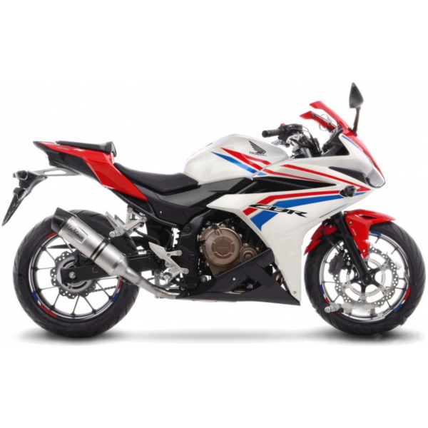 Auspuff Endtopf Schalldämpfer SBK Edelstahl Lv One II 14210E