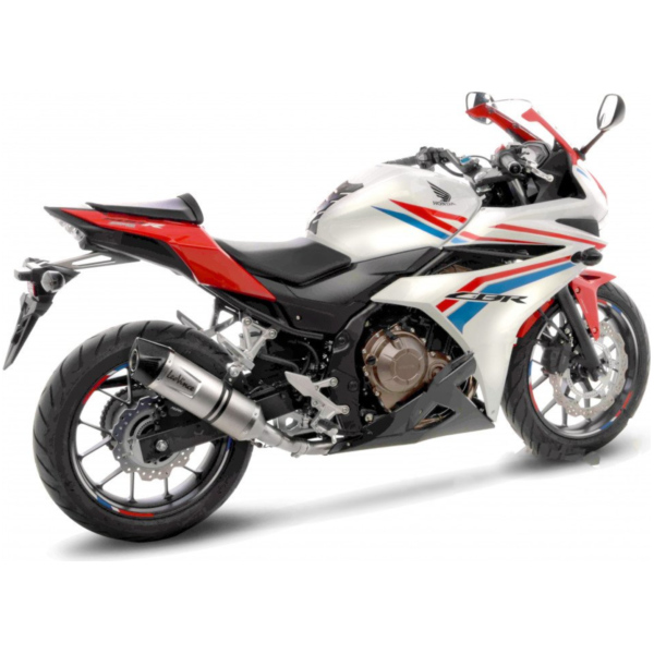 Auspuff Endtopf Schalldämpfer SBK Edelstahl Lv One II 14210E