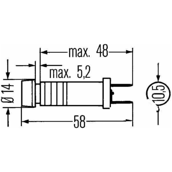 Kontrollleuchte grün