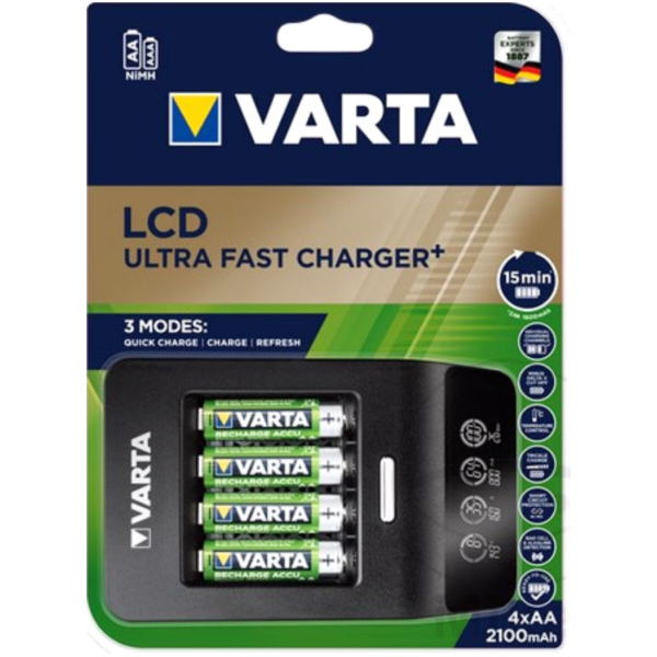 Akku Ladegerät LCD Ultra Fast