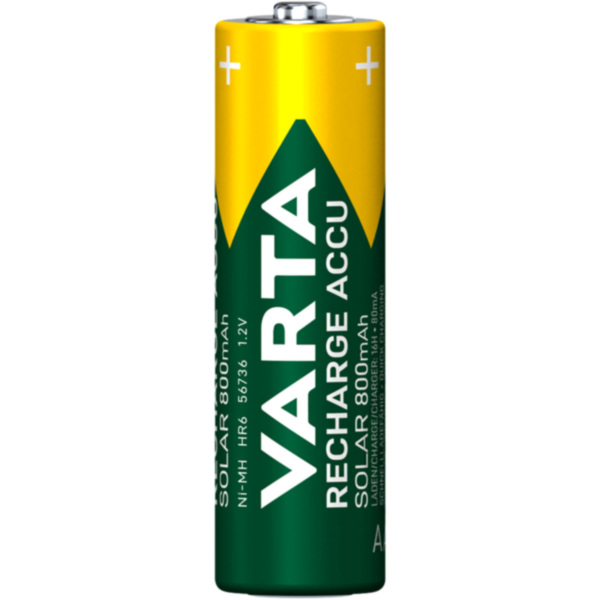 Akku-Gerätebatterie Mignon Solar Varta
