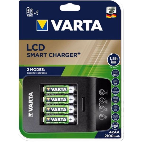 Akku Ladegerät LCD Smart+