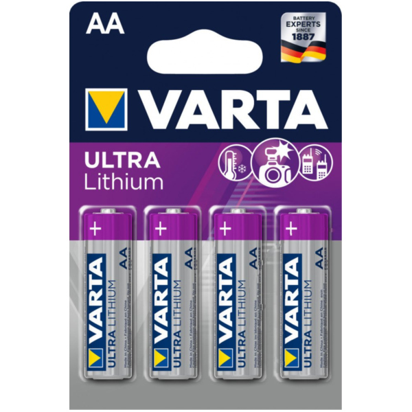 Gerätebatterie Mignon AA Varta 06106301404