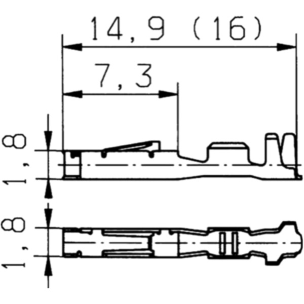 FLACHSTECKH MLK1.2 SM-ELA