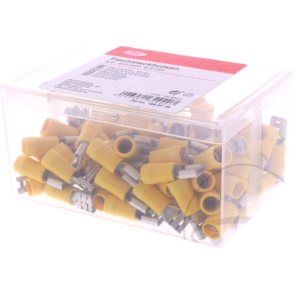 Flachsteckhülse 4.0-6.0 6.3mm JMP