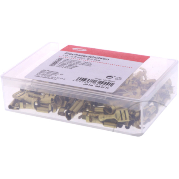 Flachsteckhülse 1.0-2.5 6.3mm JMP 999568