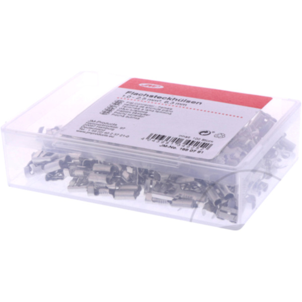 Flachsteckhülse 1.0-2.5 6.3mm JMP 999571