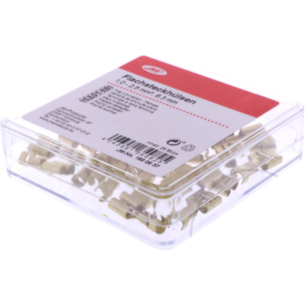 Flachsteckhülse 1.0-2.5 6.3mm JMP 999702