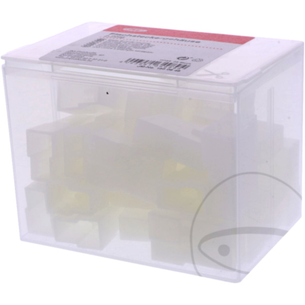 Flachsteckgehäuse 2-Pol JMP