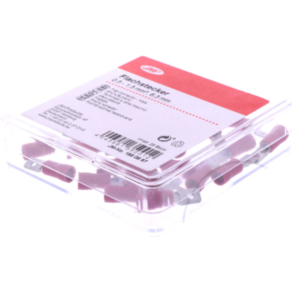 Flachstecker 0.5-1.5 4.8 mm JMP