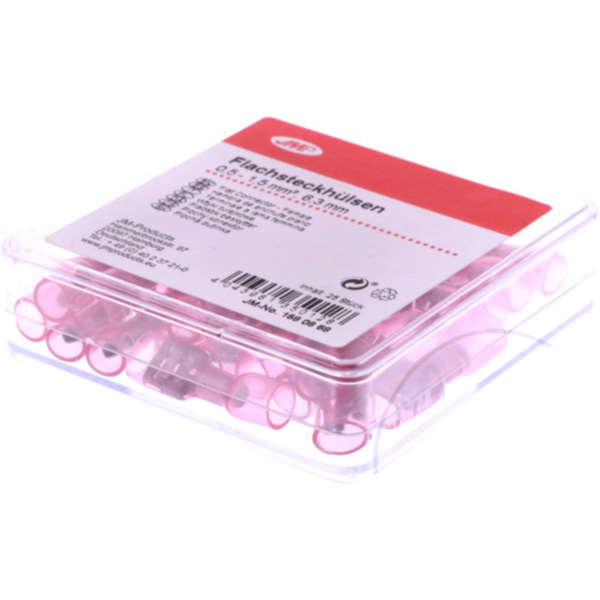 Flachsteckhülse 0.5-1.5 6.3mm JMP 999732