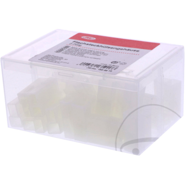 Flachsteckhülsengehäuse 2-Pol JMP