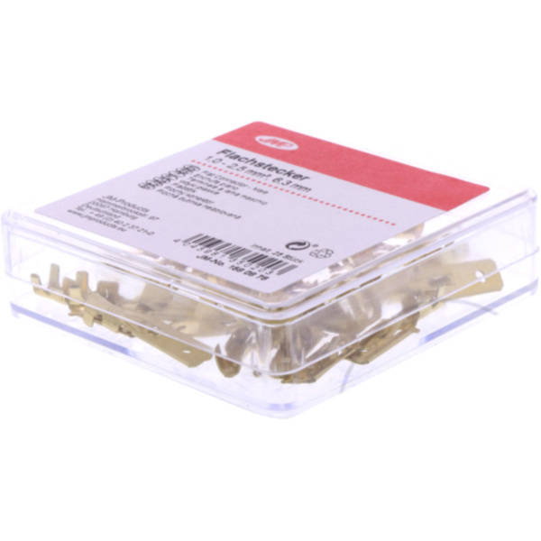 Flachstecker 1.0-2.5 6.3 mm JMP