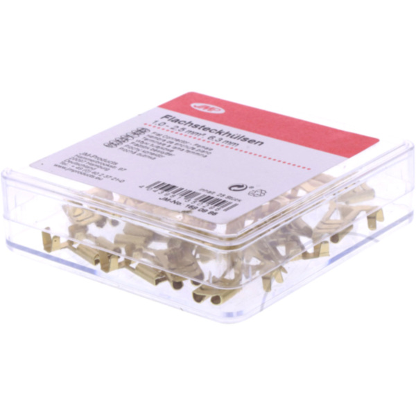 Flachsteckhülse 1.0-2.5 6.3mm JMP 999749