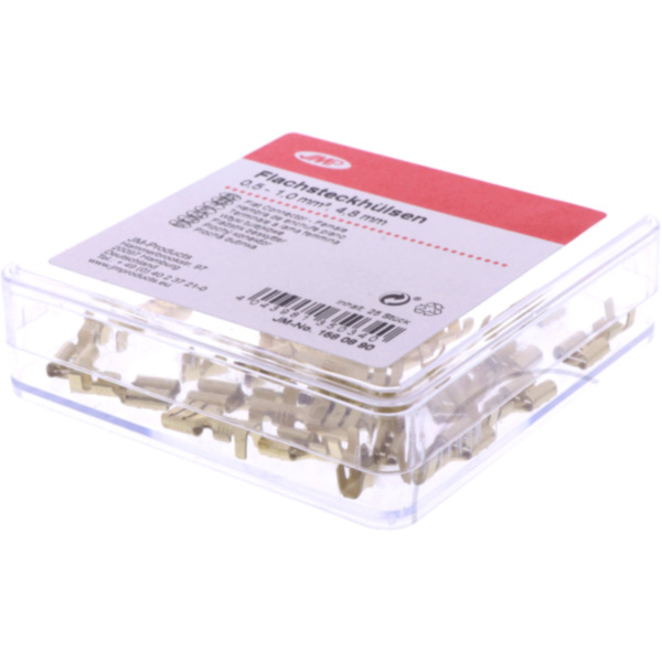 Flachsteckhülse 0.5-1.0 4.8mm JMP