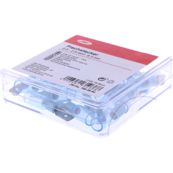 Flachstecker 0.5-2.5 6.3 mm JMP