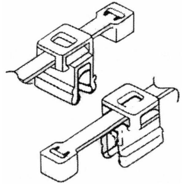 BEFESTIGUNGSBINDER schwarz