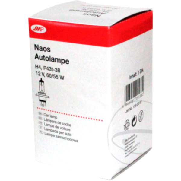 Glühbirne Lampe 12V60/55W H4 JMP