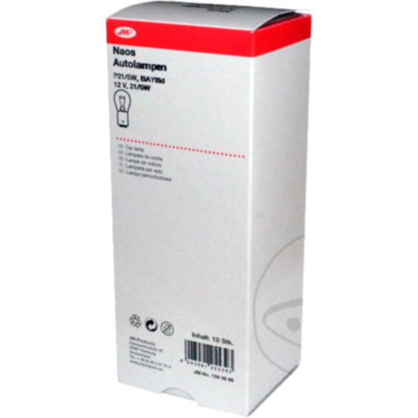 Glühbirne Lampe 12V21/5W BAY15D JMP 4043981255393