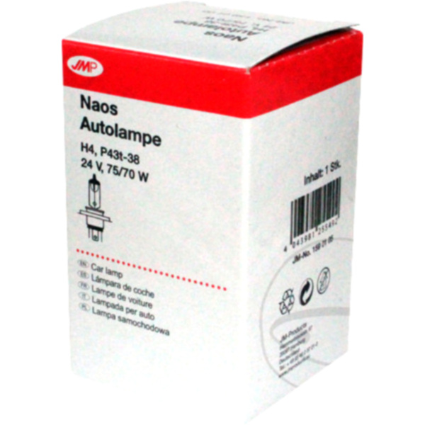 Glühbirne Lampe 24V70/75W H4 JMP