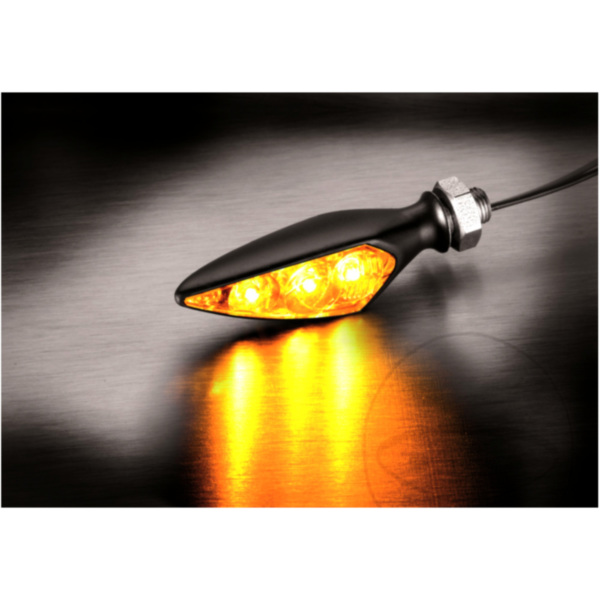 Blinker Blinkleuchte schwarz 168100