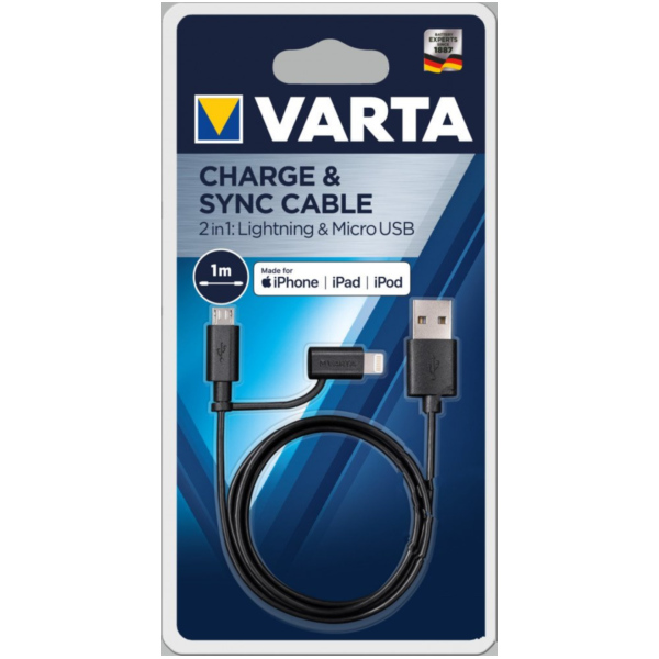 Ladekabel Varta 2in1 57943101401