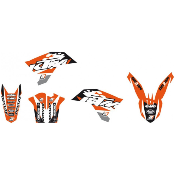 Aufkleber Satz Dream 3 BlackBird Racing 2527N