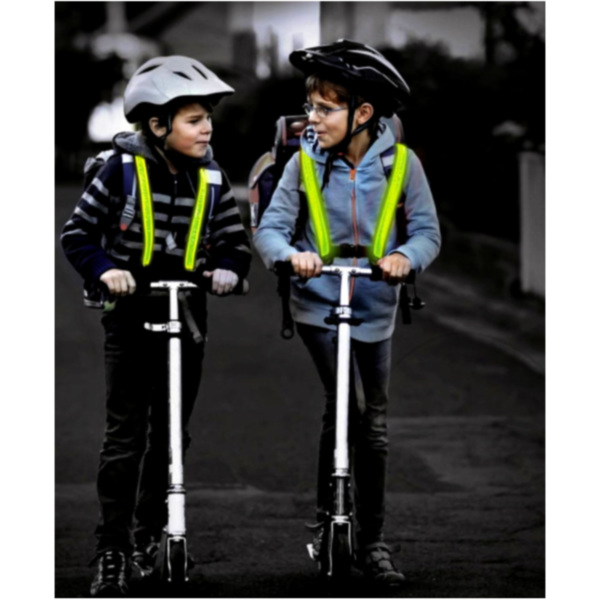 LED Weste Größe S/M. Kinder