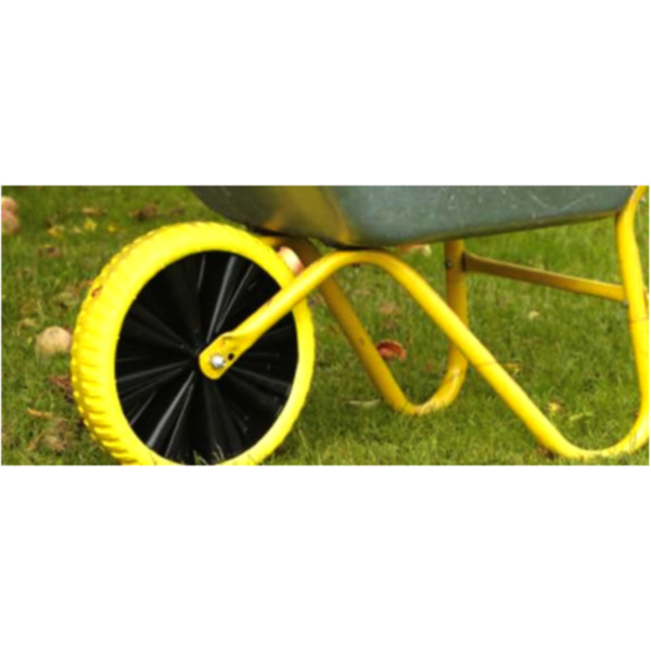 Rad komplett 4.00-8 PVC