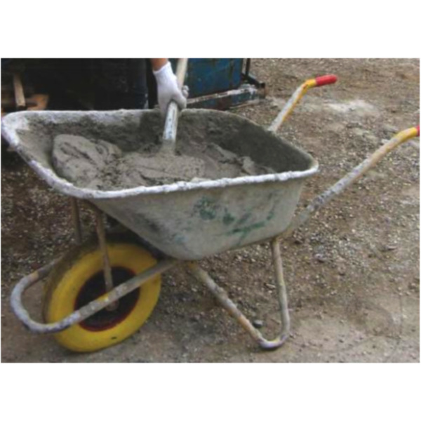 Rad komplett 4.00-8 Stahl