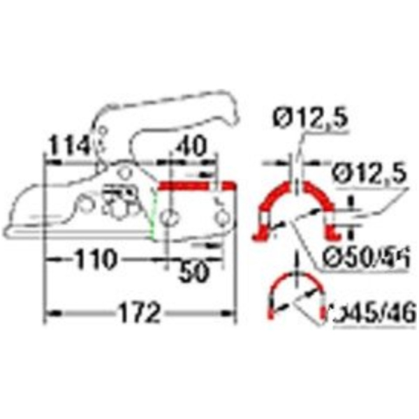 Kugelkopfkupplung EM 300 BH