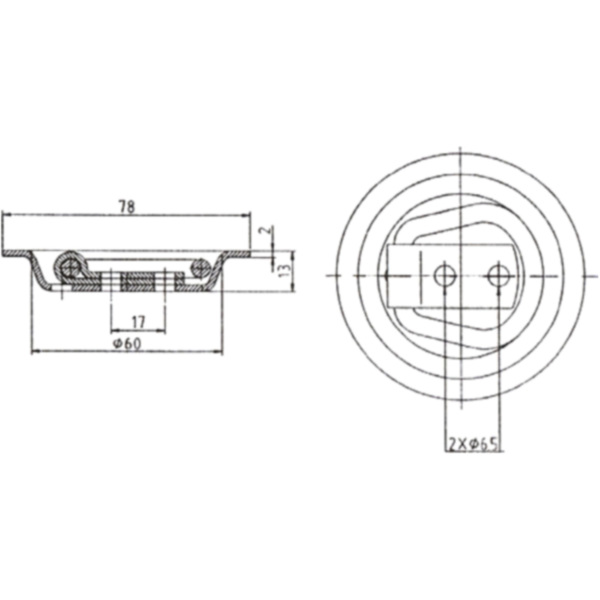ZURRMULDE M Ring EINBAU