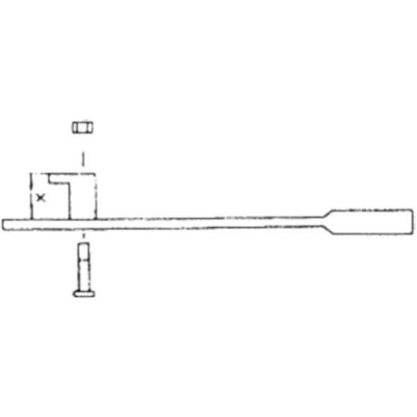 Ersatzteile Handbremshebel Peitz 21 mm