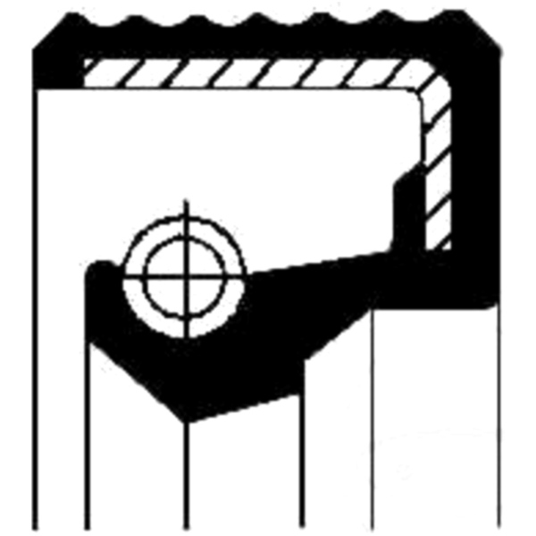 Wellendichtring 01036702B