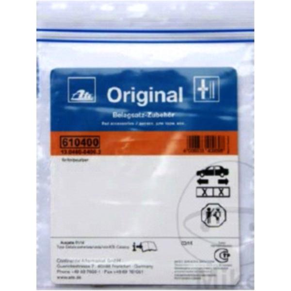 Antiquietschfolie Satz ATE