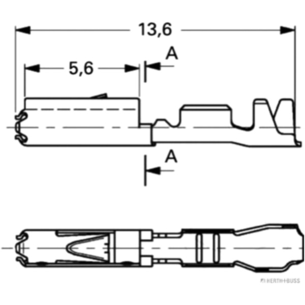 FLACHSTECKH MQS 0.5-0.75