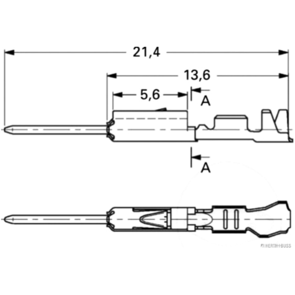 Flachstecker MQS 0.5-0.75
