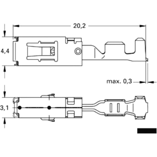 FLACHSTECKH MCP 1-2.5
