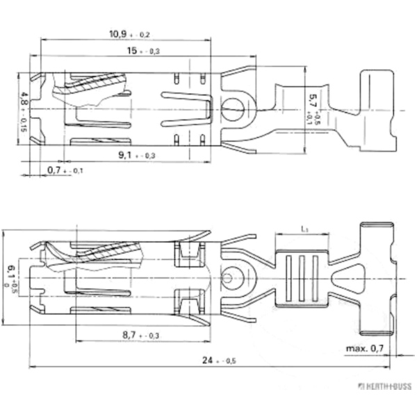 Rundsteckhülse VKR Plus