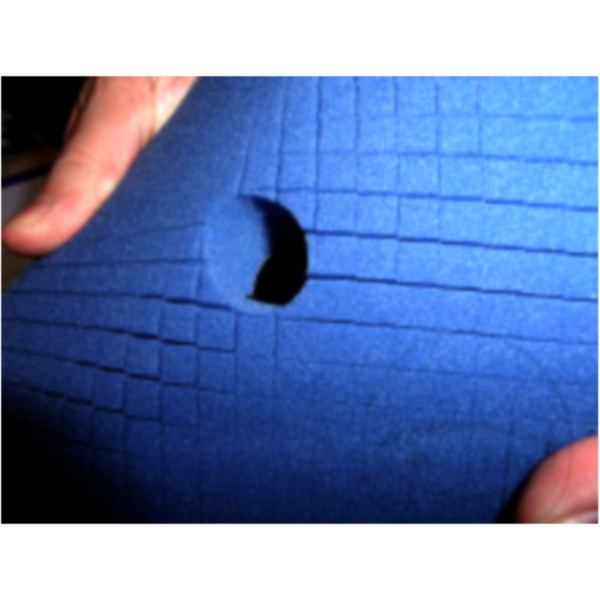 Polierschwamm 125 mm Klett